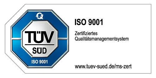 TÜV-Süd ISO 9001